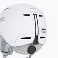 Skihelm Briko Yuki matt shiny white/silver 8
