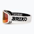 Skibrille Briko Chill white/red 4