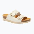 Damen-Pantoletten Scholl Montery 2 Straps Ad Med off white