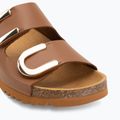 Damen-Pantoletten Scholl Montery 2 Straps Ad Med cognac 7