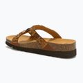 Damen-Pantoletten Scholl New Bogota Wedge Med cognac/multi 3