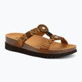 Damen-Pantoletten Scholl New Bogota Wedge Med cognac/multi