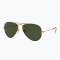 Sonnenbrille Ray-Ban Aviator Classic arista gold/green g-15 4