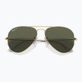 Sonnenbrille Ray-Ban Aviator Classic arista gold/green g-15 polarized 3