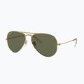 Sonnenbrille Ray-Ban Aviator Classic arista gold/green g-15 polarized 4