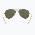 Sonnenbrille Ray-Ban Aviator Classic arista gold/green g-15 polarized 5