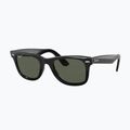 Sonnenbrille Ray-Ban Wayfarer Classic black/green polarized 4