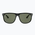 Sonnenbrille Ray-Ban Boyfriend black/dark green polarized 2
