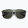 Sonnenbrille Ray-Ban Boyfriend black/dark green polarized 3