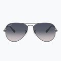 Sonnenbrille Ray-Ban Aviator Classic gunmetal/blue polarized 2