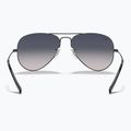 Sonnenbrille Ray-Ban Aviator Classic gunmetal/blue polarized 5