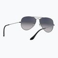 Sonnenbrille Ray-Ban Aviator Classic gunmetal/blue polarized 6