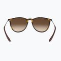 Sonnenbrille Ray-Ban Erika Classic matt havana/brown 5