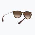 Sonnenbrille Ray-Ban Erika Classic matt havana/brown 6
