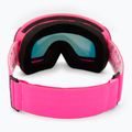 Skibrille Neon Beam pink/mirror red 3