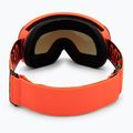 Skibrille Neon Beam red/mirror steel 3