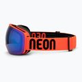 Skibrille Neon Beam red/mirror steel 4
