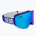 Skibrille Neon Light blue/royal/mirror blue