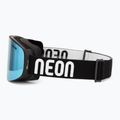 Skibrille Neon Light black/white/mirror steel 4