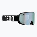 Skibrille Neon Light black/white/mirror steel