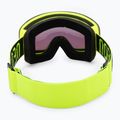 Skibrille Neon Light yellow/mirror green 3