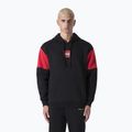 Hoodie Herren Everlast Streetwear Hoodie black/red