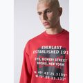 Herren Everlast Streetwear Crewneck Sweatshirt rot/schwarz 4