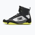 Boxschuhe LEONE 1947 Premium Boxing black/lime/black/lime
