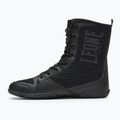 LEONE 1947 Professional Boxing Stiefel schwarz 8