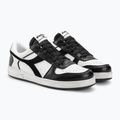 Diadora Magic Basket Low Icona Leder schwarz/weiss Schuhe 5