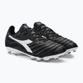 Herren Diadora Brasil Elite 2 LT LP12 Fußballschuhe schwarz und weiß DD-101.179061-D0214-40 4