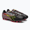 Herren Diadora Brasil Elite Veloce R LPU Fußballschuhe schwarz und rot DD-101.179181-D0136-39 4