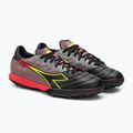 Herren Diadora Brasil Elite Veloce R TFR Fußballschuhe schwarz und rot DD-101.179182-D0136-40 4