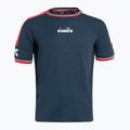 Tennisshirt Herren Diadora Icon SS TS blau DD-12.179126-663