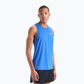 Herren Diadora Super Light Tank Be One Laufshirt blau DD-102.179161-65045-S