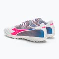 Herren Diadora Brasil Elite Veloce GR TFR Fußballschuhe weiß/rosa fluo/blau fluo 3