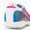 Herren Diadora Brasil Elite Veloce GR TFR Fußballschuhe weiß/rosa fluo/blau fluo 9