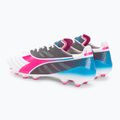 Herren Diadora Brasil Elite Veloce GR ITA LPX Fußballschuhe weiß/rosa fluo/blau fluo 3