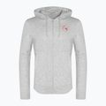 Herren Sweatshirt Diadora Hoodie FZ Essential Sport grigio medio chiaro melange 5