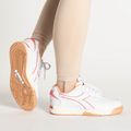 Diadora Winner bianco/rosa pesca pallida Schuhe 2