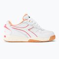 Diadora Winner bianco/rosa pesca pallida Schuhe 3