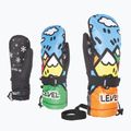 Kinder Snowboardhandschuhe Level Junior Mitt pk rainbow