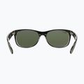 Sonnenbrille Ray-Ban New Wayfarer Classic matte black transparent/green g-15 5