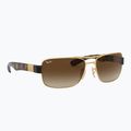Sonnenbrille Ray-Ban RB3522 arista gold/brown