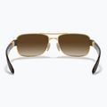 Sonnenbrille Ray-Ban RB3522 arista gold/brown 5