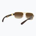 Sonnenbrille Ray-Ban RB3522 arista gold/brown 6