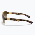 Sonnenbrille Ray-Ban RB3522 arista gold/brown 7