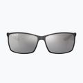 Sonnenbrille Ray-Ban RB4179 Liteforce matte black/silver polarized 2
