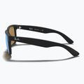 Sonnenbrille Ray-Ban Justin Classic matt black gum/blue mirror 7