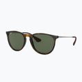 Sonnenbrille Ray-Ban Erika Classic light havana/green g-15 4